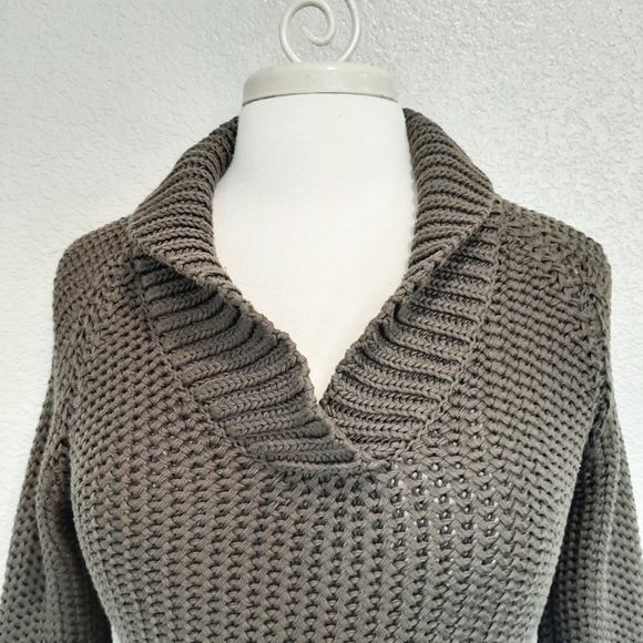 Comptoir Des Cotonniers Brown Knit Sweater Size Small - Picture 3 of 10